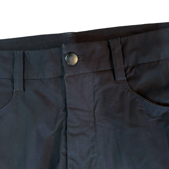 Lululemon Pants Size 34 Men's Black Stretch Fit Work‎ Career Pockets - Picture 6 of 10